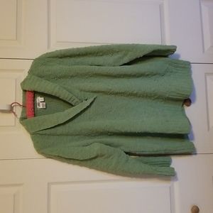 Soft, Green, Textured Sweater Tunic by Coldwater Creek
